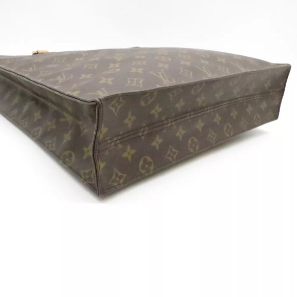 LOUIS VUITTON Sac Plat Tote Bag Monogram Canvas - Picture 12 of 12